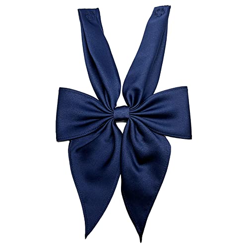 (ハネクトーン)ダブル蝶タイ リボン セーラーリボン 2052 紺