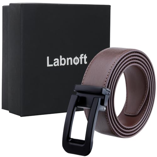 Image of Labnoft Men's PU Leather Auto-lock Belt