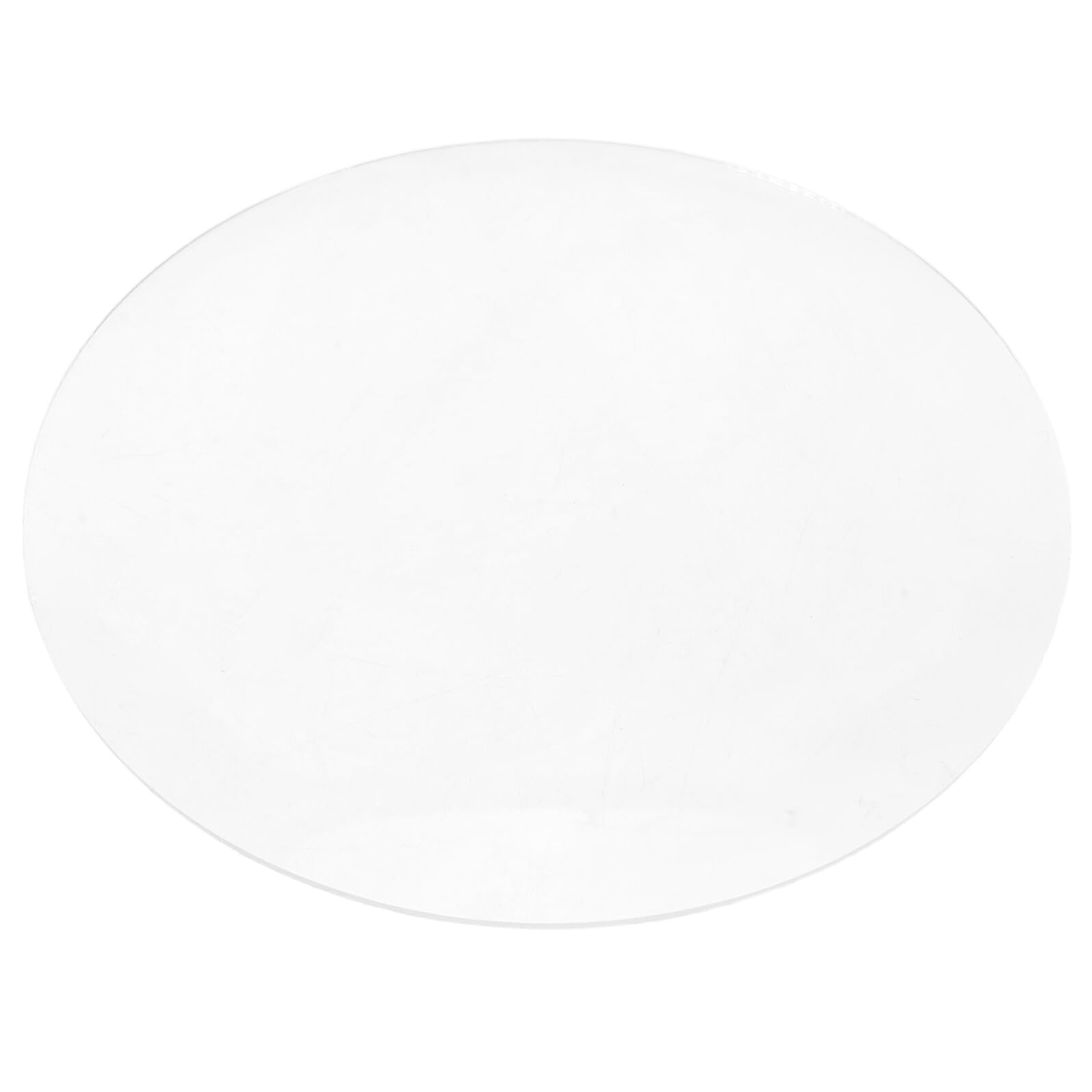 Couvercle en verre pour horloge murale Homoyoyo dôme rond de 18 cm