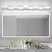 Aipsun Modern Bathroom Vanity Light 5 Lights Acrylic LED Vanity Lights Over Mirror 20W Bathroom Vanity Lighting Fixtures Cool White 6000K