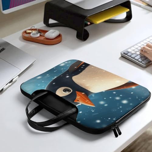 Bolsa de hombro para laptop impermeable 17 pulgadas miniatura 6