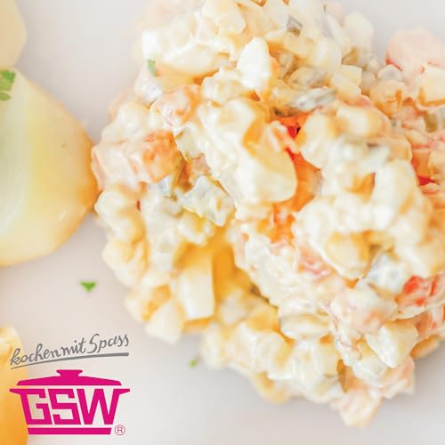 Foto von GSW 552394 Thermoschüssel mit Deckel, Edelstahl rostfrei - ⌀22 cm, Silber