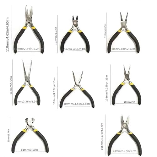 Pinces à bijoux pour loisirs créatifs et confection d'accessoires de mode - 7