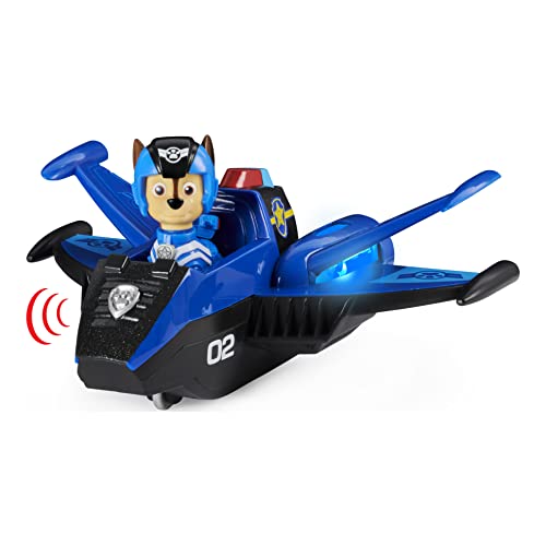 Paw Patrol 6059440 Jet To The Rescue Chase’S Deluxe Transforming Vehicle Toy thumb #4