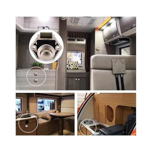 Serrure à poussoir de meuble pour optimiser votre camping-car
