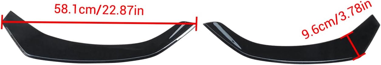 YOUNGERCAR Fender Flares Wheel Arch Extension Cover Trim For 2022-2025 Subaru WRX Black Plastic Car Accessories 8pcs