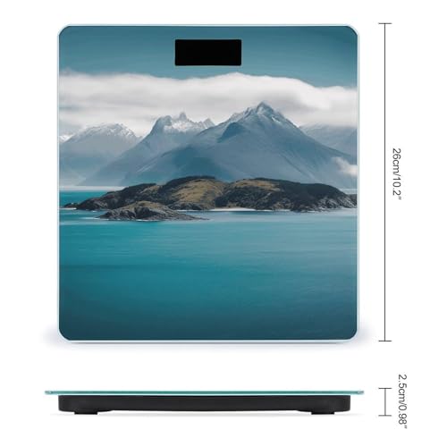 Báscula digital Islands and Mountain para baño miniatura 2