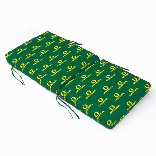 Image of College Covers Everything Comfy Oregon Ducks 2 Piece Chair Cushion