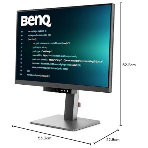 Image of BenQ Rd240Q Computer Monitor 61.2 Cm (24.1 inch) 2560 X 1600 Pixels, W129019351 (Cm (24.1) 2560 X 1600 Pixels Wqxga LCD Black)