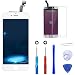 Produktbild Brinonac Für iPhone 6 Display LCD Touchscreen Digitizer Ersatz Bildschirm Front Komplettes Glas mit Werkzeug und Display Schutzfolie (4,7", Weiß)
