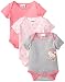 Peanut Buttons Baby Girls' Pack of Three Bodysuits