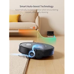 Robot Vacuum Cleaner with 4500Pa Strong Suction, 3 in 1 Robot Vacuum and Mop, Carpet Auto-Boost, Self-Charging, 2.9”Slim Design, Remote/App/Alexa Control, Ideal for Pet Hair/Carpet/Hard Floor Robot Vacuum Cleaner with 4500Pa Strong Suction 3 in 1 Robot Vacuum and Mop Carpet Auto Boost Self Charging 29Slim Design RemoteAppAlexa Control Ideal for Pet HairCarpetHard Floor