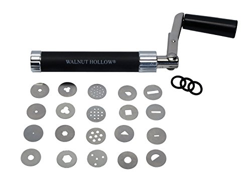 Walnut Hollow Clay Extruder with Easy Crank Handle, Brown