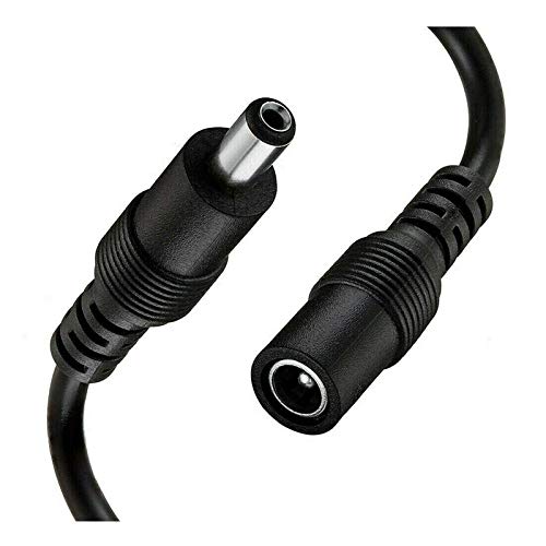 Auroh CCTV 2.1 x 5.5mm DC 12V Power Extension Cable Black 3M/5M/10M Male to Female, Power Supply Adapter Extender Cord for CCTV Security Cameras, DVRs, LED Strips, Routers. (1 Meter) - Image 4