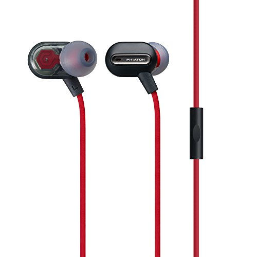 Phiaton Ms 300 Ba Black Balanced Armature Headphones With Mic – Sound-Isolating Earphones With Rich Audio Quality, Dual-Driver, Headphone Mic, And Inline Remote #TOP13