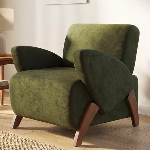 Sillón Plegable Terciopelo Verde Menta miniatura 3
