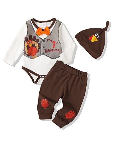 Image of NZRVAWS Newborn Baby Boy Clothes Outfits Letter Prined Romper Pants Set Infant Baby Boy Clothing 0 3 6 9 12 18 Months