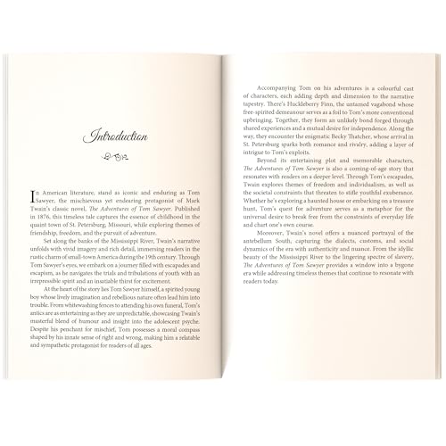 Image of The Adventures of Tom Sawyer | Children Classic Novel | Ideal for Reading | Unabridged (240 Pages) By Mark Twain