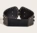 Mealah Women Corset Belt Wide Elastic Waspie Waist Belt for Daily Cosplay Halloween Costumes(for 25.9''-30.7'')