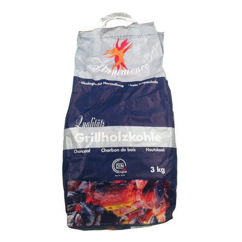 Preisvergleich Produktbild Flammenco-Qualitäts-Grillholzkohle, 3 kg Tüte