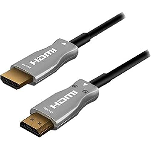 Cable HDMI 2.0 de fibra óptica MCL ideal para proyectores y cine en casa