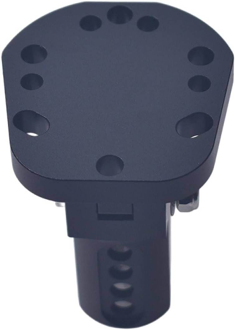 Adjustable Angle Steering Wheel Hub with Multi Pattern (20mm bore) For Go Kart Black