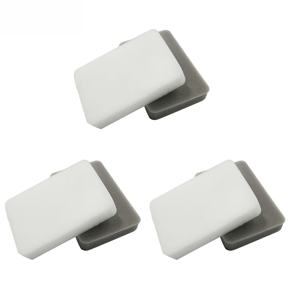 Donkivvy 3 Set Sponge Kit Replacement Filter Compatible with for SHARK IW3511 IW3120 IW1111 IW1120 Detect Pro Cordless Vacuums