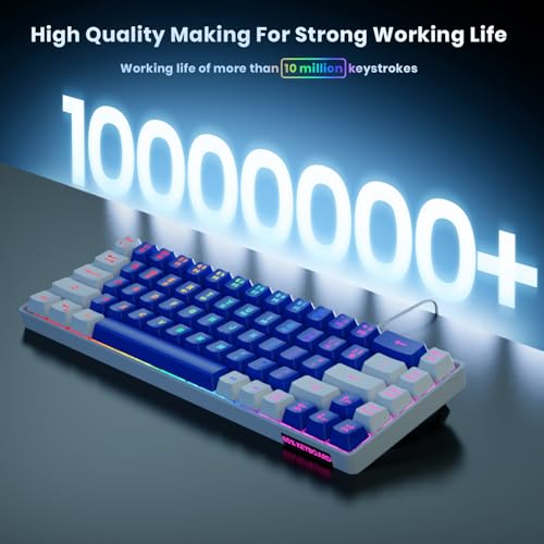 Teclado Gamer GEODMAER 65% Conectividad USB-A miniatura 3