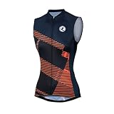 UGLY FROG Winter Rad Westen Damen Ärmellos Rennrad Trikot Thermo Fahrradtrikot Fahrradbekleidung Warm Halten Schnell Trocknend MJRWL01
