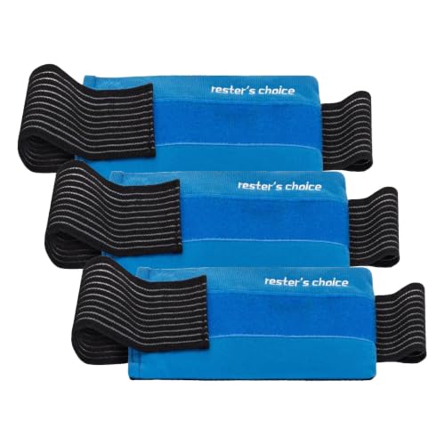 Image of 2 Soft Gel Ice Packs for Injuries Reusable with Extra Comfy Adjustable Cold Pack Wrap, Flexible Hot and Cold Compress (Pack of 3)