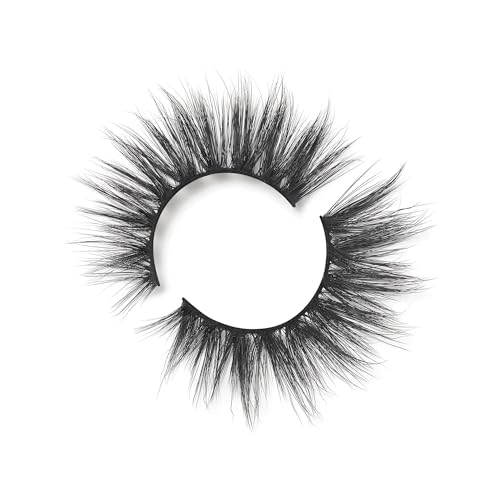 Lilly Lashes Luxury Synthetic DRAMA False Eyelashes, Full Length Lash Extension 17mm, Ultra Dramatic Look & Volume, Round Shape, Reusable Fake Lashes 15x, Lash Glue not Included (Showstopper) - Image 3