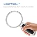 Fancii LED Lighted Magnifying Glass Reading Magnifier with Light, Strong 5X + 3X Handheld Illuminated High Power Shatterproof Lens Set