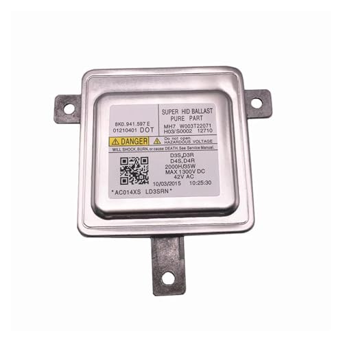 Zavorra Xenon Hid Xeno Zavorra Zavorra Per Fari Au Modulo Fari Allo Xeno Per Auto HID D3S D3R D4S D4R 8K0941597E Per A1 Per A5 Per S5 Per A7 Per S7 Per RS7 Xenon Hid(BIANCO)