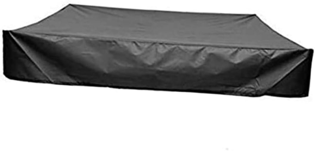 Rectangle Sandbox Cover Waterproof and Sturdy Easy to Clean and Store Garden Cover