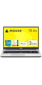 Amazon.co.jp: mouse B5 【3年保証/Office搭載】 ノートパソコン (15.6