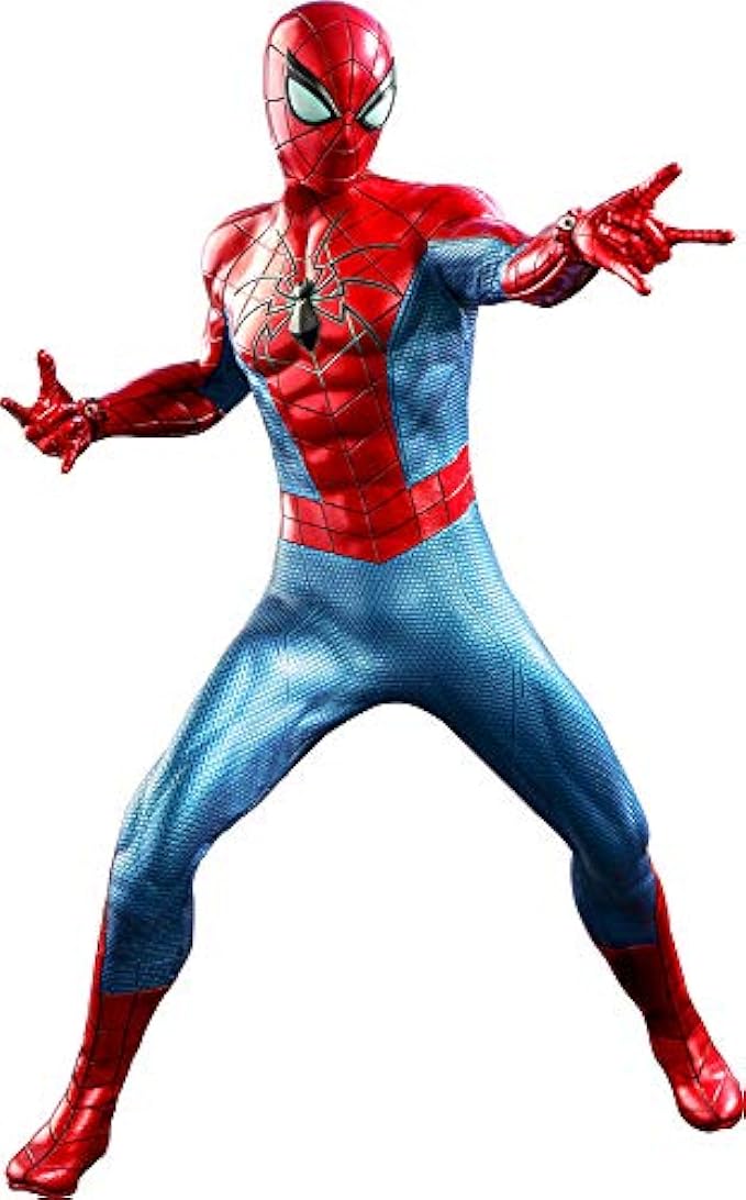 Hot Toys Marvel Spider-Man Game Spider-Man (Spider Armor - MK IV Suit) 1/6 Scale 12" Action Figure
