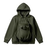Generisch Umstandsjacke Mit Babyeinsatz Tragejacke Winter Fleecejacke Warm