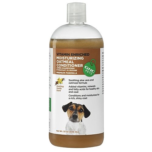GNC Pets Moisturizing Oatmeal Conditioner, Vanilla Scented, 32 oz