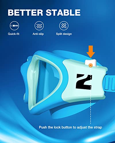 Image of ZIONOR Swim Goggles, G1 SE Swimming Goggles Anti-Fog for Adult Men Women