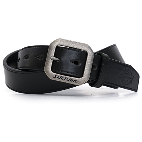 Dickies(ディッキーズ) ベルト メンズ 幅35mm 合皮 カジュアル ベルト ブラック