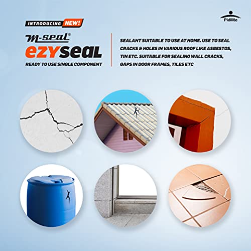 Pidilite M-Seal ezyseal sanitary white epoxy putty Multipurpose Sealant for Cracks, Holes, and Gaps-85g Northwoods