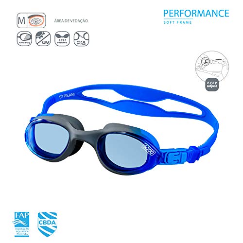 Oculos Stream Speedo Único Azul