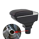Esta caja de almacenamiento del reposabrazos modelo está modificada, no es original. Si su automóvil tiene apoyabrazos original, no se ajustará a su automóvil.