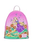 Loungefly Disney Tangled Sunflower Field Mini Backpack PINK NONE