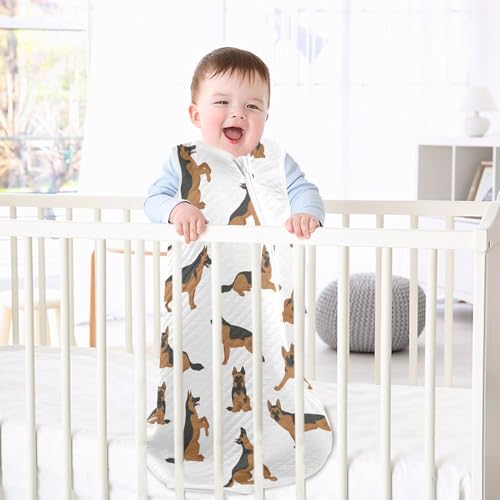 Image of vvfelixl Bright Funny Dinosaurs Baby Sleeping Bag Sleep Sack,Baby Wearable Blanket Sleep Suit for 0-6 Months