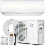 Garvee 12000 BTU Mini Split AC/Heating System, 19 SEER2 Inverter Split System Air Conditioners, Ductless Wall Mount Heat Pump, AC Unit Cool Up to 750 Sq. Ft, Installation Kits, 230V