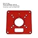 Universal Router Table Insert Plate, Aluminium Router Table Insert Plate Table Benches Router Plate Wood Tools Routers Bench Trimming