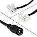 ESUMIC® 2Pin Quick Connector to DC Female Adapter Cable for 3528 LED Light Strip (10pcs)