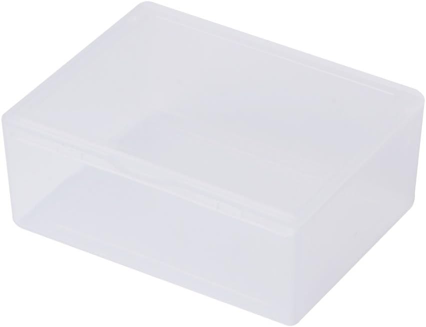 Amazon.com: Ankexin Rectangular Plastic Clear Storage Box Jewelry Beads ...