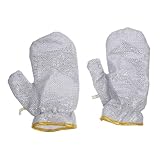Toyvian Guantes de Cocina para Lavar Platos Resistentes al Calor Impermeables y Antideslizantes Protección para Manos Tareas Domésticas y Limpieza el Hogar de Guantes Engrosados con